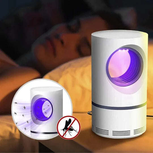 Lámpara Antimosquitos UV | Elimina Mosquitos Mientras Duermes