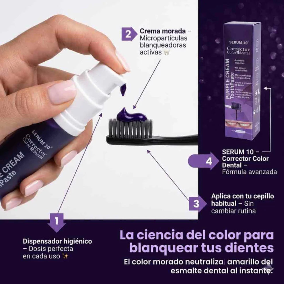 YASENSHI™ Blanqueador Dental 🦷 Neutraliza el Amarillo y Recupera el Brillo Natural de tu Sonrisa