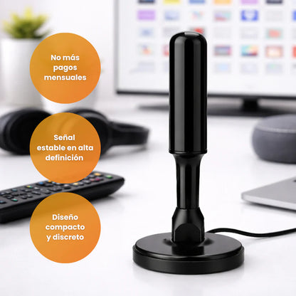 Antena TV Digital HD UltraClear - ¡No pagues cable nunca más!
