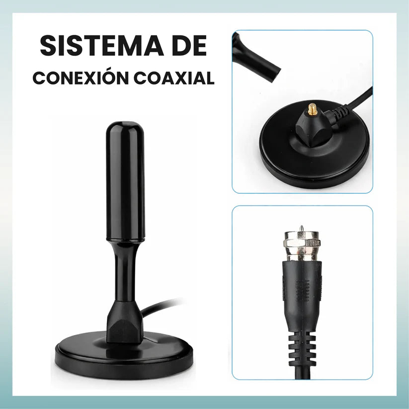 Antena TV Digital HD UltraClear - ¡No pagues cable nunca más!