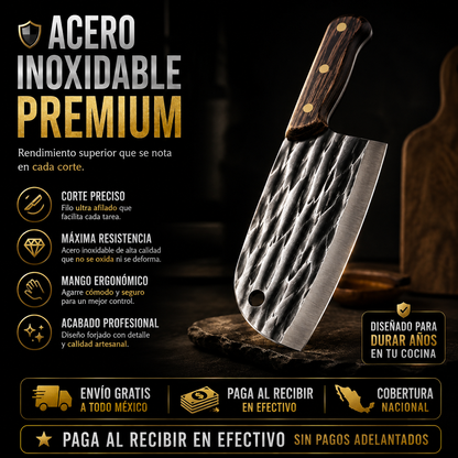 Cuchillo Tazaki (grande chef cocina) Precisión japonesa en cada corte