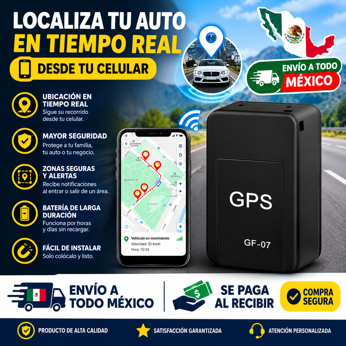 Rastreador GPS - Protege lo que mas te importa