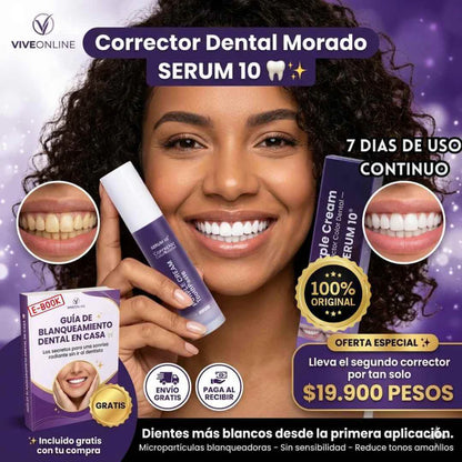 YASENSHI™ Blanqueador Dental 🦷 Neutraliza el Amarillo y Recupera el Brillo Natural de tu Sonrisa