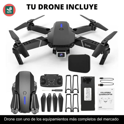 NUEVO DRONE W8 PRO MAX 2026 DOBLE CÁMARA 4K LAS MEJORES ACROBACIAS FOTOS Y VIDEOS DESDE EL CIELO