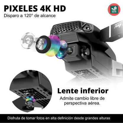 NUEVO DRONE W8 PRO MAX 2026 DOBLE CÁMARA 4K LAS MEJORES ACROBACIAS FOTOS Y VIDEOS DESDE EL CIELO